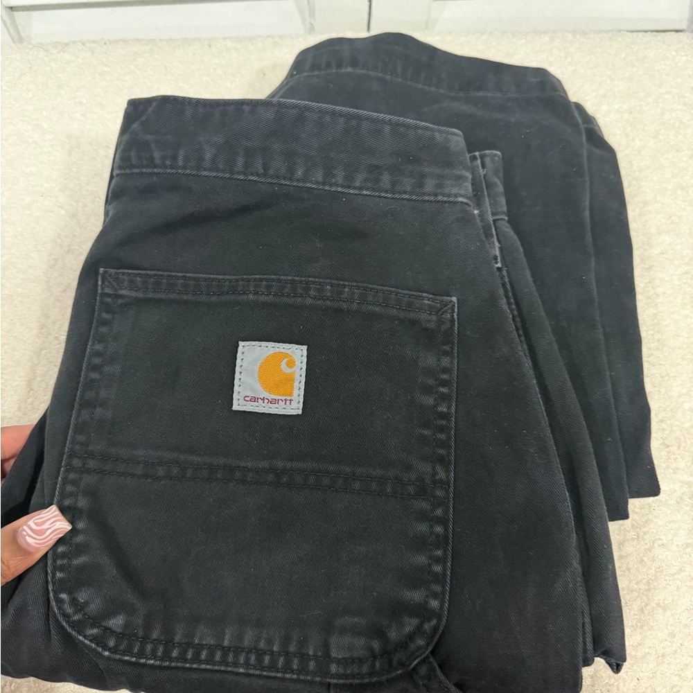 Carhartt Charcoal Utility Trousers